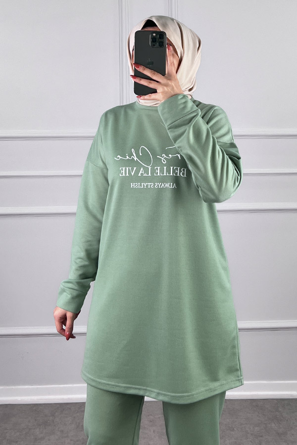 Yazı Detaylı Spor Takım - Su Yeşili