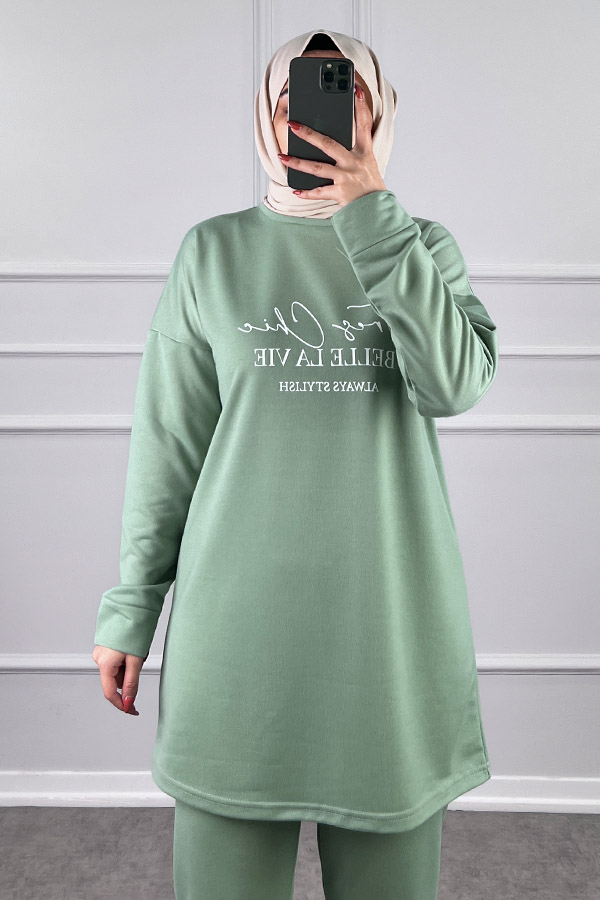 Yazı Detaylı Spor Takım - Su Yeşili