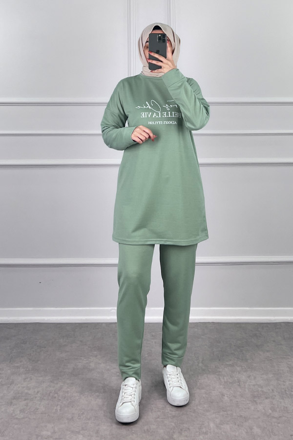 Yazı Detaylı Spor Takım - Su Yeşili